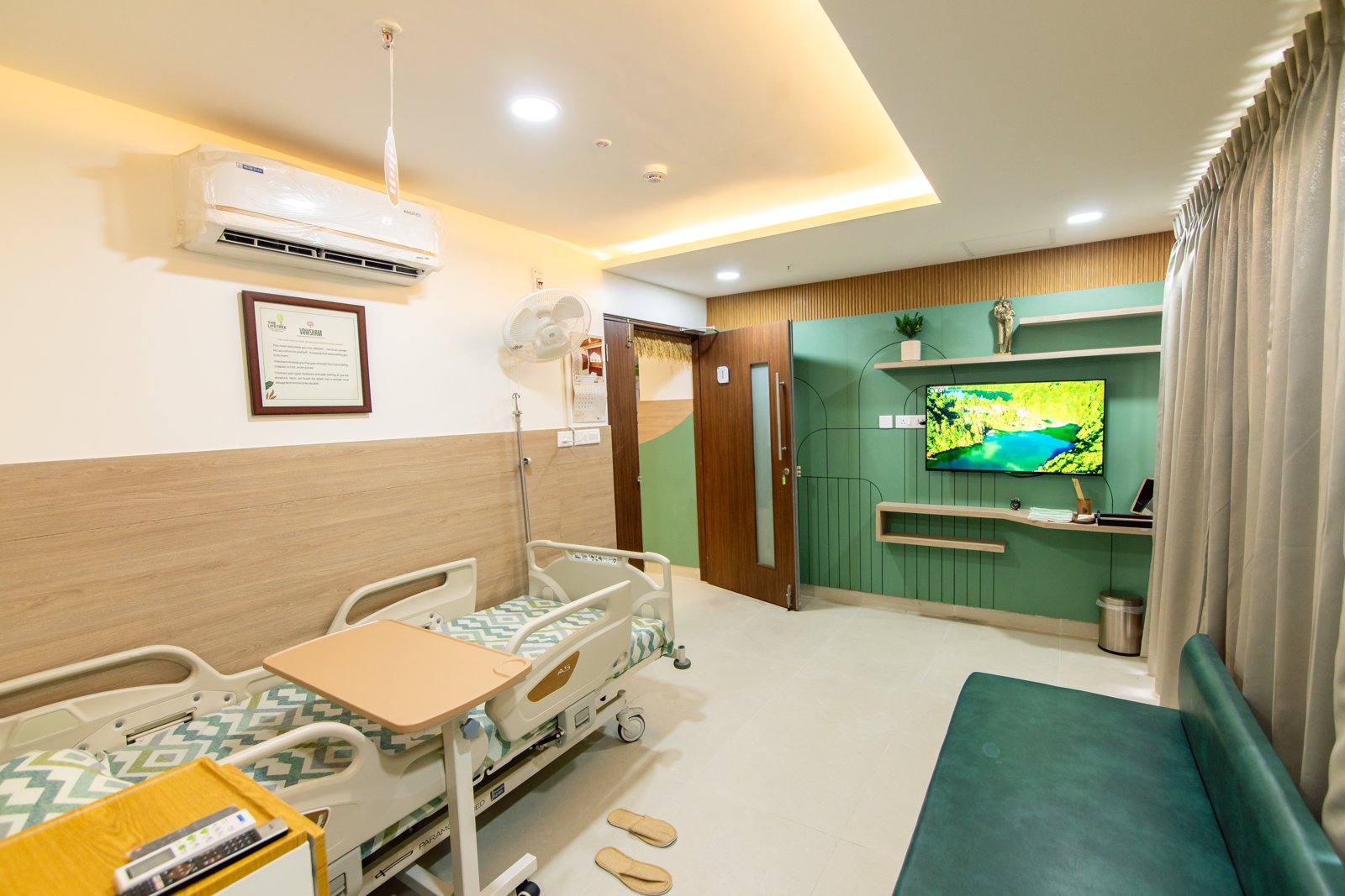 Private patient room at The Lifetree